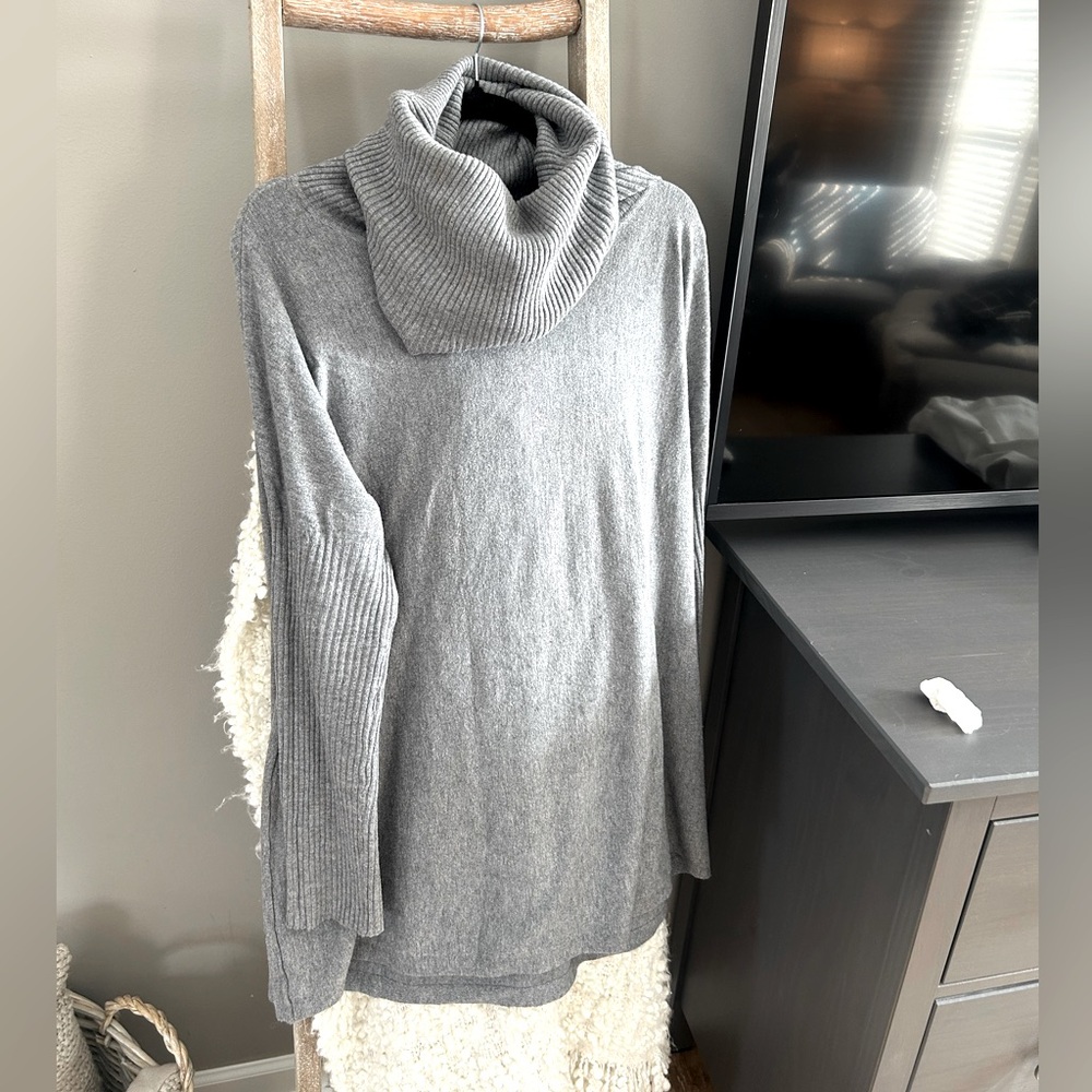 COWL NECK SWEATER